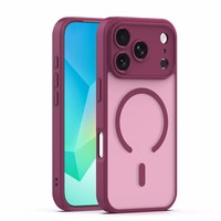 Mag Matt maciņš iPhone 17 Pro 6,3'' bordo