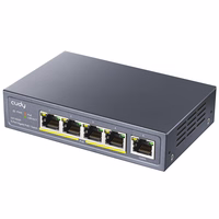 Cudy GS1005P network switch Gigabit Ethernet (10/100/1000) Power over Ethernet (PoE) pelēks