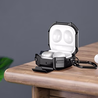 Dux Ducis SECG Austiņu kārba Samsung Galaxy Buds Live / Buds Pro / Buds 2 / Buds 2 Pro (f) - melna (f)