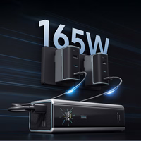 Cuktech CKPB200UGLGR 210W 20000mAh Portatīvais lādētājs 2 x USB-C 1 x USB-A - pelēks