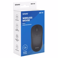 Savio MB-04 mouse Universal Ambidextrous Bluetooth IR LED 1600 DPI
