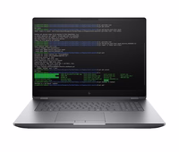 HP ZBook Fury G1i Intel Core Ultra 7 265HX Mobile workstation 45.7 cm (18") WQXGA 32 GB DDR5-SDRAM 1 TB SSD NVIDIA RTX PRO 3000 Blackwell Wi-Fi 7 (802.11be) Windows 11 Pro AI Workstation, AI PC sudraba