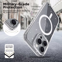 Tech-Protect FlexAir Hybrid Magnētiskais viedtālruņa apvalks iPhone 16 Pro Max - caurspīdīgs