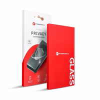 Forcell Privacy aizsargstikls - Iphone X / XS / 11 Pro melns