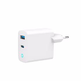 Gembird TA-UC-PDQC65L-W-01 mobile device charger Universal balts AC Fast charging Indoor