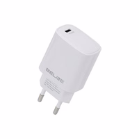 Beline Tīkla lādētājs 1x USB-C 20W balta (tikai galviņa) PD 3.0 BLNCW20