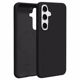 Etteri Silikona Mag maciņš for Samsung Galaxy S26 melns