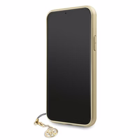 Guess GUHCN61GF4GBR iPhone 11 6.1" / Xr brūns/brūns cietais apvalks 4G Charms Collection