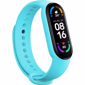 Siksna Xiaomi Mi Band 5/6/7 gaiši zila