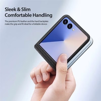 Phone Maciņš Dux Ducis "Bril" priekš Samsung F707 Z Flip 5 5G Melns