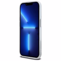 Karl Lagerfeld IML Metāla Choupette galva MagSafe apvalks iPhone 13 - balts