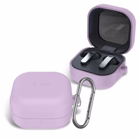 Tech-Protect Silikona Hook Maciņš for Samsung Galaxy Buds 4 / 4 Pro - violets