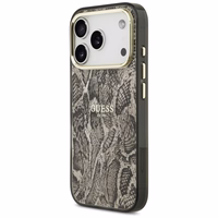 Guess Python Pattern Magnētiskais apvalks iPhone 17 Pro (m) - brūns