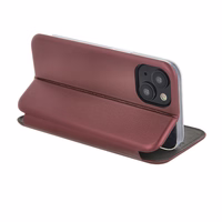 Viedais Diva maciņš for iPhone 17 Pro 6,3" bordo