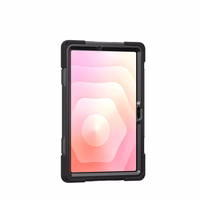 Crong Defender Plus – Rugged maciņš Samsung Galaxy Tab S11 11” (melns)