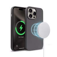 Crong Color Cover Magnetic - iPhone 15 Pro Max MagSafe maciņš (Titanium)