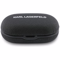 Karl Lagerfeld Saffiano Logo ENC TWS austiņas melns