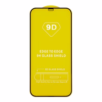 Rāmis ar rūdītu 9D stiklu priekš Honor X7a black frame