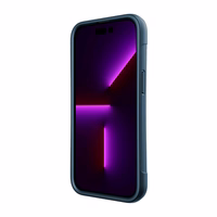 Raptic X-Doria Clutch viedtālruņa apvalks iPhone 14 Pro ar Magnētisko zilu aizmugurējo pārklājumu