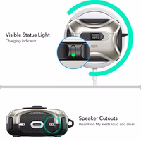 ESR Cyber FlickLock MagSafe macins priekš AirPods Pro 3 - Sudraba