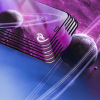 Tempered stikls 9D for iPhone 17 Air melns frame 10in1