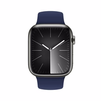 Crong Liquid - Apple Watch siksniņa 44/45/46/49 mm (Navy zils)