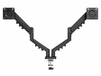 Tracer Double Armflex Monitor Mount, Black
