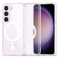 Tech-Protect FlexAir Hybrid Magnētiskais viedtālruņa apvalks Samsung Galaxy S23 - caurspīdīgs