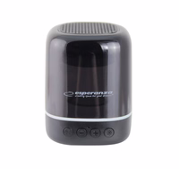 Esperanza EP154 BT FM LED RGB Speaker Black 3W
