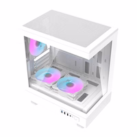 Darkflash DB330M computer maciņš + 3 fans (balts)