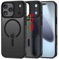 Tech-Protect MagMat XT 4-komplekts Magnētiskais viedtālruņa apvalks iPhone 17 Pro Max - Matēts melns