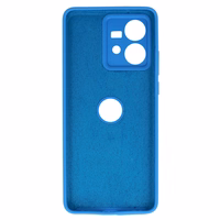 Viedtālruņa apvalks ar Silikona vieglo zilo krāsu Motorola Edge Neo 40 5G