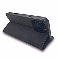 Viedais Suede maciņš for iPhone 17 Pro 6,3" melns