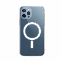 Anti Shock 1,5 mm Mag maciņš for iPhone 17 Air 6,6" caurspīdīgs ar kameras aizsardzību