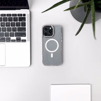 Spīdīgs viedtālruņa apvalks ar Magnētisko Samsung Galaxy A36 5G - balta