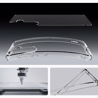 Spigen Ultra Hybrid viedtālruņa apvalks Samsung Galaxy S25 - caurspīdīgs