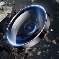 ESR Armorite rūdītais stikls iPhone 16 Pro / 16 Pro Max kamerai - melns