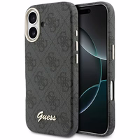 Guess 4G Script MagSafe futrālis iPhone 17 - melns
