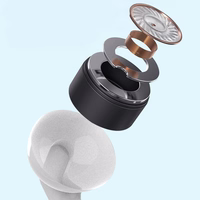 Dudao X3+ in-ear austiņas, wired, 3.5mm minijack - balts