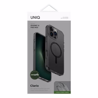 Uniq Clario viedtālruņa apvalks iPhone 16 Pro Max 6.9" Magclick uzlāde pelēks