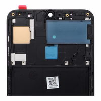 LCD ekrāns paredzēts SAMSUNG A70 A705 HARD OLED ar rāmi