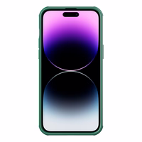 Nillkin CamShield S viedtālruņa apvalks iPhone 14 Pro Max bruņu vāciņš kameras aizsargs zaļš