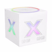 Borofone Portatīvais Bluetooth skaļrunis BR101 Rubik balts