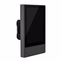 Viedais WiFi vadības panelis SONOFF NSPanel (melns, 120mm)