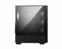 MSI MAG Forge 112R Midi Tower Black, Transparent