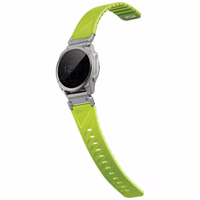 UNIQ Fluo x Smart-Fit siksniņa Garmin 22mm limonka