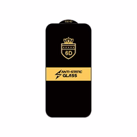 Rūdīts stikls 6D Samsung A525 A52 4G/A526 A52 5G/A528 A52s 5G/A536 A53 5G izliekts melns