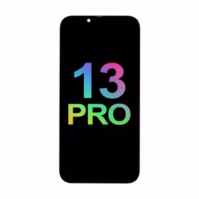 Mecanico Soft OLED ekrāns Incell iPhone 13 Pro ar rāmi (Support IC Transplant) - melns