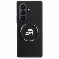 KARL LAGERFELD viedtālruņa apvalks SAMSUNG Z Fold7 KLHMZFD7PSMLRKCK saderīgs ar Magnētisko (PU K&C) melns