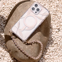 UNIQ Coehl Candy Gem Handstrap universāla telefona rokas siksniņa rozā/rozā candy